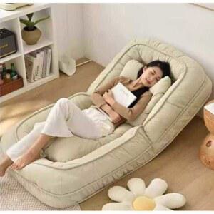 빈백 1인용 소파 인테리어 모찌 발판 의자 수유 대형