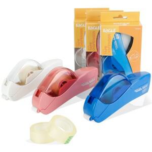 견인 롤 테이프 자동 디스펜서 커터 휴대용 편지지 사무실 홈 학교 용품 포장 홀더