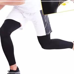 가드팬츠 미끄럼방지 등산레깅스 압박 롱 다리 레저 컴프레션 토시 AWA8C9B0