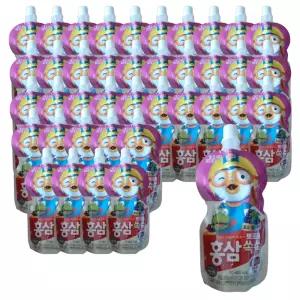 팔도 뽀로로 홍삼쏙쏙포도블루베리, 100ml, 40개