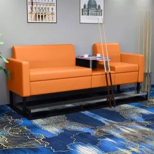 체어 테이블 당구장 의자 업소용 2인용 소파 3인용 오렌지