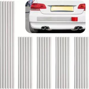 VEXPLO DIY 자동차 범퍼 프로텍터 가드 SUV 트럭용 강력한 자가 접착 고무 후방 잔여물 방지 스크래치 및