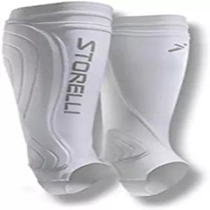 스토렐리 바디쉴드 레그 가드 축구 선수를 위한 프리미엄 컴프레션 정강이 보호 슬리브 자외선 차단 남녀