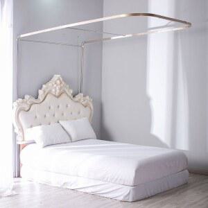 침대캐노피 레일 프레임 가림막 방꾸미기 공주 한의원 병원 북유럽 U자형 브래킷 파티션