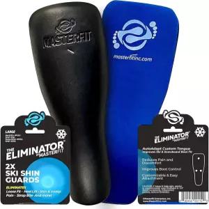 마스터핏 스키용 엘리미네이터 스키 신 가드 및 스노보드 부츠용 불편함을 줄여주는 폼 패드 부츠 볼륨