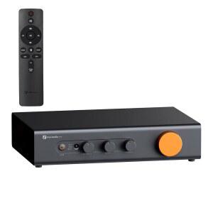 가정용 오디오용 Fosi 오디오 ZP3 밸런스 프리앰프, RCA 및 XLR 입력 2개, RCA/XLR 출력 서브아웃, 2채널 스테레오 2.1 설정용 F 고역 통과 필터 톤 제어