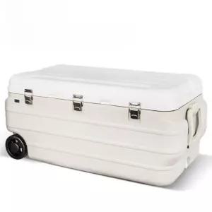 대형 아이스박스 180L 이동식 아이스쿨러 바퀴형 보냉가방 낚시용 차박 캐리어형