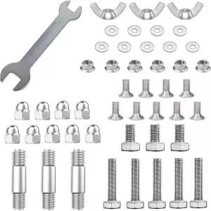파티오 히터 교체 부품용 실외 - 볼트 및 너트 세트 리플렉터 쉴드 액세서리 원형 우산