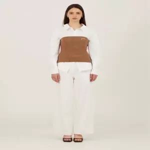 [롯데백화점]나이스클랍 백밴딩 와이드 데님 팬츠 (N252PWN423)