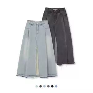 언노운 플래닛 2팩 딥 슬릿 데님스커트 1912000