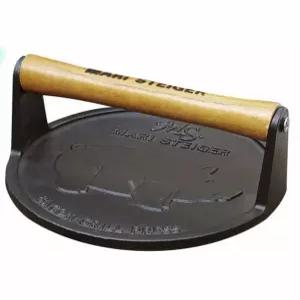 버거프레스 무쇠 누르개 누름판 주방도구 스테이크