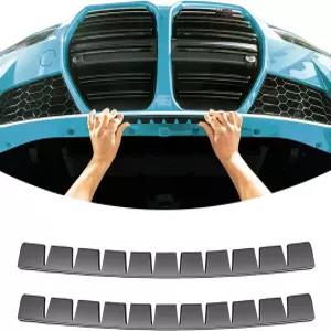 자동차 전면 범퍼 스크랩 가드 2팩 울트라 유니버설 립 보호대 아래의 스크래치 방지 기능이 있는 스포츠