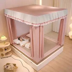 난방텐트 모기장 사각 커튼 보온 벙커 대형 방한텐트 원터치