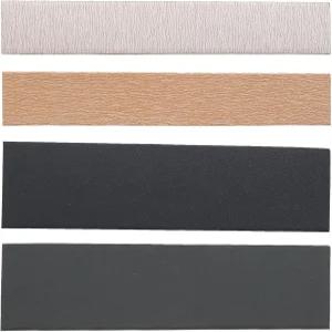 4Pcs 기타 프렛 레벨링 페이퍼 빔 레벨러 샌딩 전문가용 루티어 보드 사포 베이스 교체 사포(20CM)