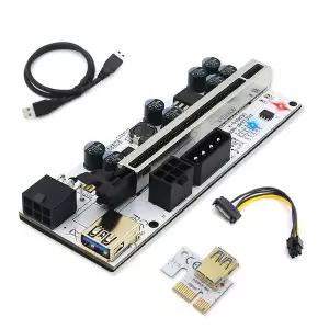 호환  PCIE 라이저 010 USB 3.0 카보 라이저 비디오 카드 용 VER010-X PCI 익스프레스 X16 익스텐더 카드 B