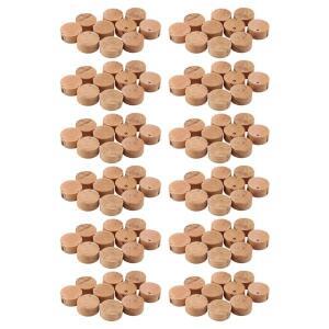 트럼펫 트럼본 수리용 코르크 패드 워터 키 침 밸브 직경 9mm 두께 100개