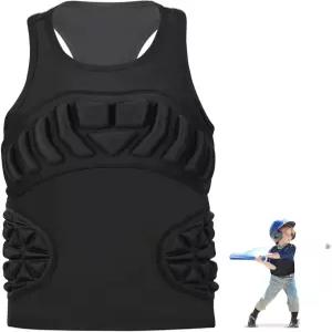 그레이스풀컵 야구 가슴 보호대 유소년 패딩 축구 셔츠 T볼용 라크로스 골키퍼