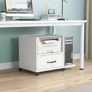 2단 거치대 복합기 프린트선반 프린트 선반 철제 받침 파일