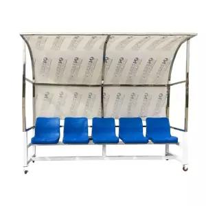 축구 팀벤치 대기실 스텐레스 드리볼 철재 육상 밴드