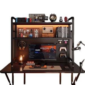 선반 철제 책꽂이 정리함 철재 데스크 타공망 테이블 책상위정리 탁상용