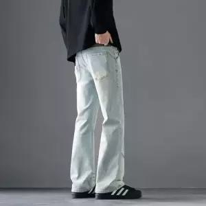 남사친 캐주얼 빈티지 춘추 청바지 멋쟁이 나팔바지 스판 패피3