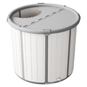 1인 성인욕조 PP소재 이동욕조 소재 덮개 습식 욕조 이동 자취 휴대용 반신욕욕조