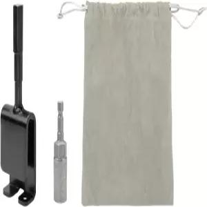 TOSRWGLL 스 앵커 툴 드릴 어댑터 야외 낚시 캠핑 텐트 설치용 스테이크 부착물 액세서리