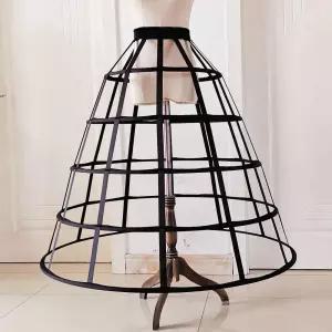 한복 드레스 퍼지는 속치마 패티코트 와이어 뼈대