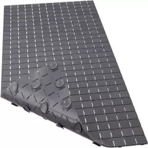 Hargiis 미끄럼 방지 욕조 매트 샤워 빠른 건조 발 수세미 욕조용 바닥 욕실 주방 가정 호텔(회색