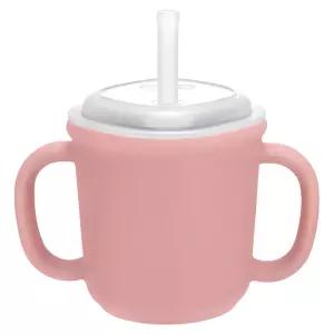 에디슨 스스로 실리콘 양손 빨대컵