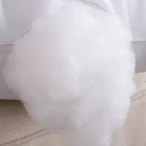 2.2 LB / 35.3온스 프리미엄 동물용 폴리에스터 섬유 충전재 베개 퀼트 패딩 파우치 세탁기 흰색