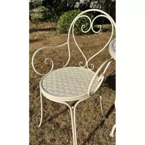 야외 철제 의자 베란다 정원 단품 벤치 야외용 펜션 업소용