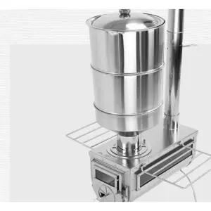 스테인레스 화목난로 연통 소각로 연통포함 화목 캠핑 난로