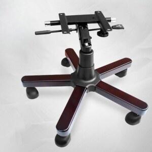 의자 바퀴 휠 부품 에어로드 다리부품 3 항공기 롤러 회전 체어 이동식 교체용 섀시 다리 사무실 소형 레벨