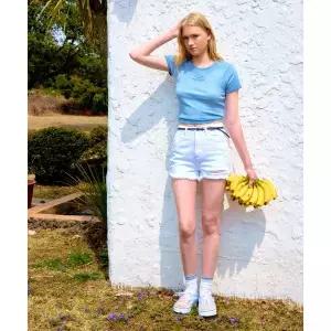 WHO.A.U [캘리걸]Destroyed Short Denim Shorts / WHTJF2637FWHTJF2637F 688535