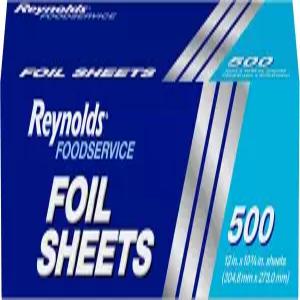 레이놀즈 푸드서비스 프리컷 알루미늄 호일 시트 매점 케이터링 카페테리아 레스토랑에 하며 주변에서 쉽게