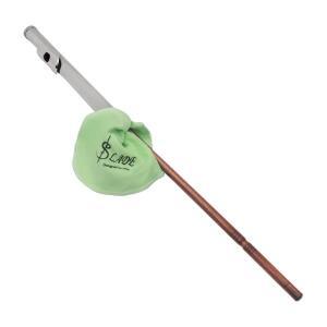 고경도 나무 플루트 청소 막대 전문 바를 관통 레드 목관 악기 액세서리 용 우드