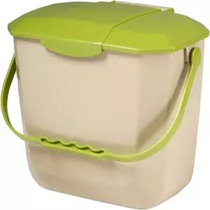 물 쓰레기를 위한 노바 프로덕츠 주방 퇴비통 ？ 2갤런(8L) 조리대 퇴비 용기 필터가 있는 냄새 저감 뚜껑