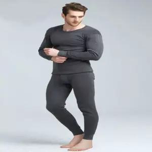남성 2컬러 겨울 쫀쫀 편한 기모 발열내의 내복 세트