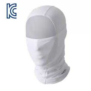 보온력 우수 화이트 방한 세미기모 헤드마스크 스포츠 생활용품 헬스 운동 스포츠용 데일리 스포츠잡화