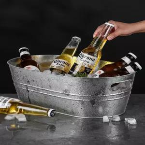 아이스버킷 양동이 얼음통 스테인레스 와인 칠러 대형