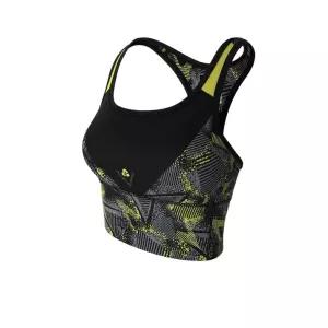 요가 웨어 여성용 스포츠브라 크롬 옐로우 모던한스타일 기능성속옷 가슴이편안한 깔끔 스타일리시 편안한