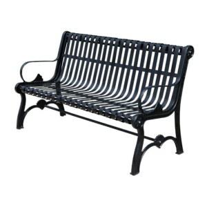 야외 철제 벤치 2인용 정원 카페 등받이 공원 의자 테라스
