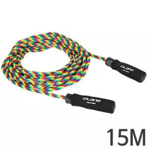 오레인 레인보우 단체 줄넘기 OFT-R505 15m/학교/운동회/긴/줄/줄다리기/밧줄/체육/대회/워크숍/와이어
