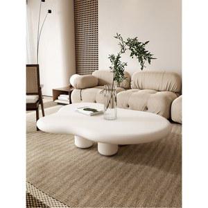 물결 테이블 거실 BIXUAN 카페 이동식 탁자 긴의자 쇼파 사이드테이블 모듈가구