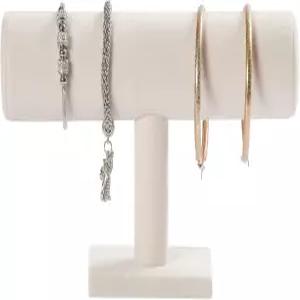 팡킵 팔찌 홀더 정리함 진열대 벨벳 티바 보석 판매용 (베이지)