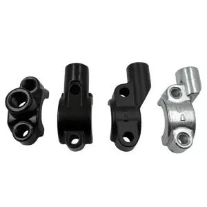 호환   마스터 실린더 브레이크 레버 미러 마운트 클램프 백미러 홀더 어댑터 22mm 핸들바 10mm 나사산