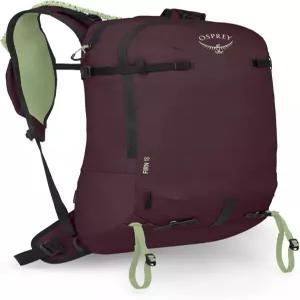 오스프리 핀 18L 스키 및 스노보드 백팩 엘더베리 퍼플/페퍼민트 그린 소형/중형