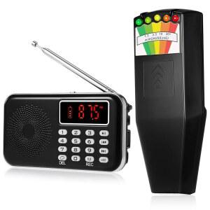 [미국배송] 릴렉스위크 2PCS 고스트 헌팅 장비 키트에는 전자기 초자연적 조사를 위한 LED EMF 미터 자기장 1PCS와 라디오 장치 1PCS가 포함되어 있습니다