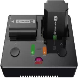 ISDT NP2 카메라 배터리 충전기 세트 - 90분 완전 충전 최대 25W 타입-C 입력 소니 A9 A7III A7RIII